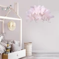 Lampa wisząca FARFALLA 1 biała 1xE27