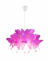 Lampa wisząca FARFALLA 1 ciemny róż 1xE27
