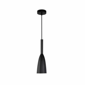 Lampa wisząca SOLIN czarna 1xE27 Light Prestige