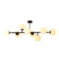Lampa wisząca DORADO 8 czarna 8xE14