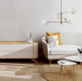 Lampa wisząca DORADO 4 złota 4xE27