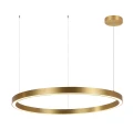Lampa wisząca MIDWAY duża złota LP-033/1P L GD LED