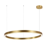 Lampa wisząca Light Prestige MIDWAY duża złota LP-033/1P L GD LED