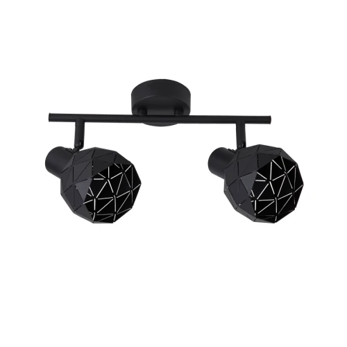 Spot REUS 2 czarny LP-8069/2WS 2xE14