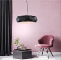 Lampa wisząca REUS czarna 3xE27
