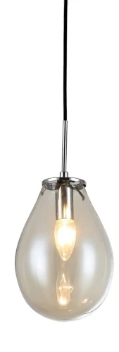 Lampa wisząca Fondi 1 transparentna 1xE14