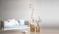 Lampa wisząca Fondi 1 transparentna 1xE14