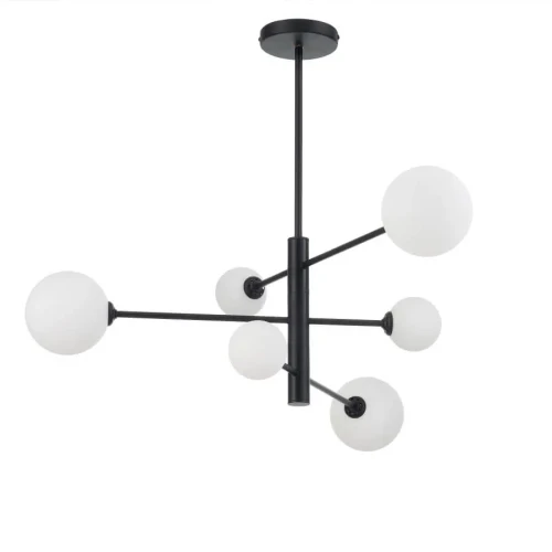 Lampa wisząca DORADO 6 czarna 6xG9