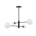 Lampa wisząca Light Prestige DORADo 4 czarna 4xG9