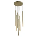 Lampa wisząca LUNGO złota 7xG9 złota