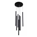 Lampa wisząca LUNGO 7 czarna 7xG9