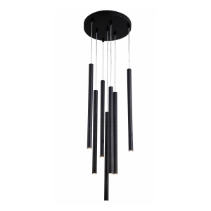 Lampa wisząca Light Prestige LUNGO 7 czarna 7xG9