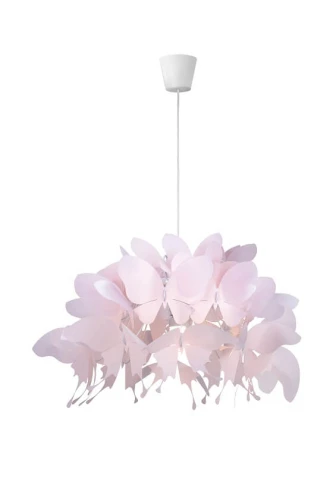 Lampa wisząca FARFALLA 1 różowa 1xE14