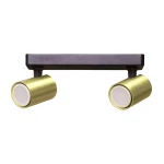 Spot Light Prestige SNOW 2 LP-731/2W GD czarny 2xGU10