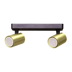 Spot Light Prestige SNOW 2 LP-731/2W GD czarny 2xGU10