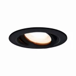 Oprawa podtynkowa LAGOS ruchoma czarna GU10 Light Prestige