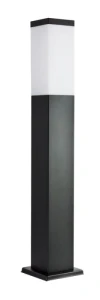 Lampa ogrodowa SU-MA Inox Kwadratowa Black SS802-650 BL