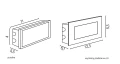 Mur Led Inox E 04