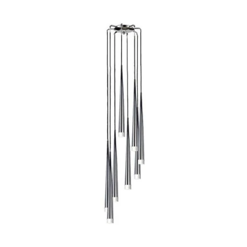 Lampa wisząca STYLO chrom 8xG9 wys.280cm