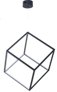 Lampa wisząca Azzardo STRANGE 44 czarna LED wys.220cm
