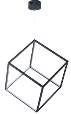 Lampa wisząca STRANGE 44 czarna LED wys.220cm
