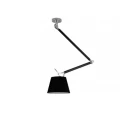 Lampa wisząca ZYTA S LAMPBODY czarna 1xE27 wys.32-130cm