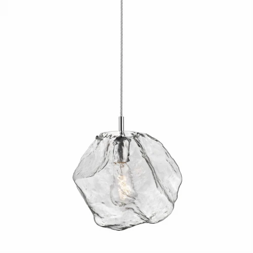 Lampa wisząca ROCK P0488-01A-F4AC srebrna 1xE27 wys.42-152cm