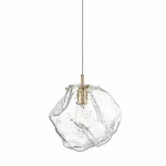 Lampa wisząca Zumaline ROCK P0488-01B-U8AC złota 1xE27 wys.42-152cm