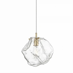 Lampa wisząca Zumaline ROCK P0488-01B-U8AC złota 1xE27 wys.42-152cm