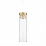 Lampa wisząca Zumaline GEM P0389-01D-0FD2 brązowy wenge 1xG9 wys.43-154cm