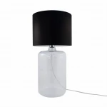 Lampa stołowa Zumaline AMARSA TRANSPARENT 5507BK