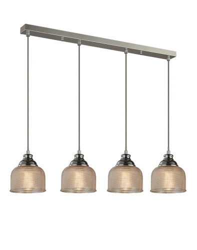 Lampa wisząca MORA LINE transparentna 4xE27 wys.120cm