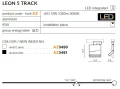 LEON 5 TRACK WHITE