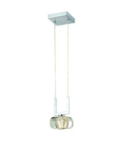 Lampa wisząca Azzardo RUBIC transparentna 1xG9 wys120cm