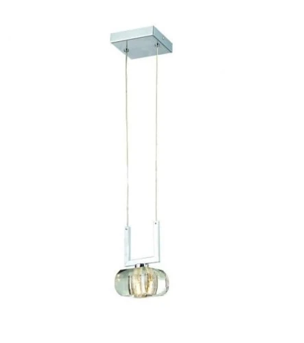 Lampa wisząca RUBIC transparentna 1xG9 wys120cm