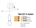 ZIKO E27 3 METERS WHITE