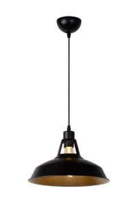 Lampa wisząca Lucide Mosiądzy/Bis 43401/31/30 Czarna 1xE27 149cm