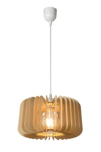 Lampa wisząca Lucide Etta 46406/29/76 Drewniany 1xE27 16cm