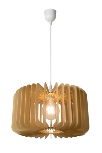 Lampa wisząca ETTA 46406/39/76 drewniany 1xE27 wys.22cm