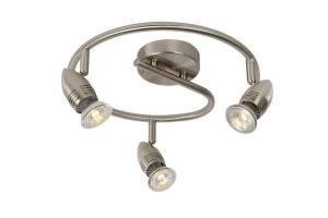 Plafon Lucide Caro-Led 13955/14/12 Srebrny 3xGU10 Szer.31cm