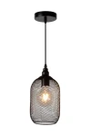 Lampa wisząca Lucide Mesh 43404/15/30 Czarna 1xE27 159cm