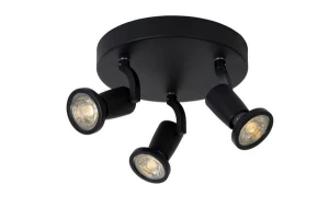 Plafon Lucide Jaster Led 11903/15/30 Czarny 3xGU10