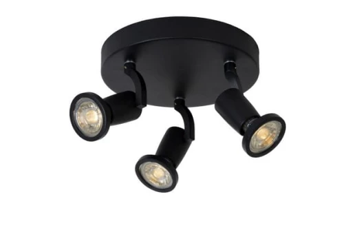 Plafon JASTER LED 11903/15/30 czarny 3xGU10