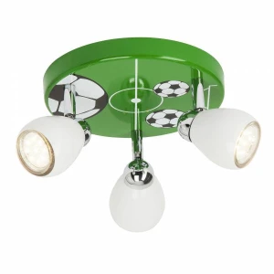 Plafon Brilliant SOCCER G56234/74 zelony 3xGU10