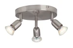 Plafon Brilliant LOONA G28834/13 srebrny 3xGU10