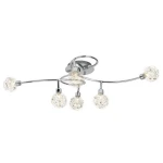 Plafon Brilliant JOYA 00206/15 srebrny 6xG9 szer.96cm
