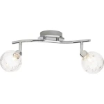 Plafon Brilliant JOYA 00213/15 srebrny 2xG9 szer.36cm