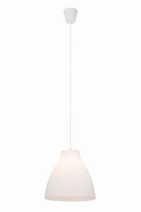 Lampa wisząca Brilliant BIZEN 93428A05 biała 1xE27 wys.110cm
