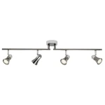 Spot Brilliant JUPP LED G18332/76 czarny 4xGU10