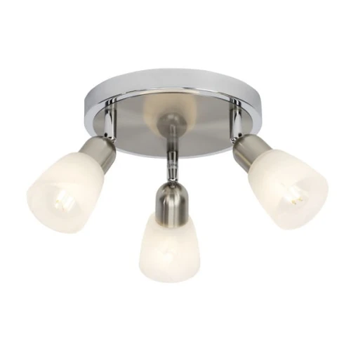 Plafon BETHANY G55234/77 srebrny 3xE14